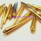Large Gold Spikes 36 Pcs 51mm