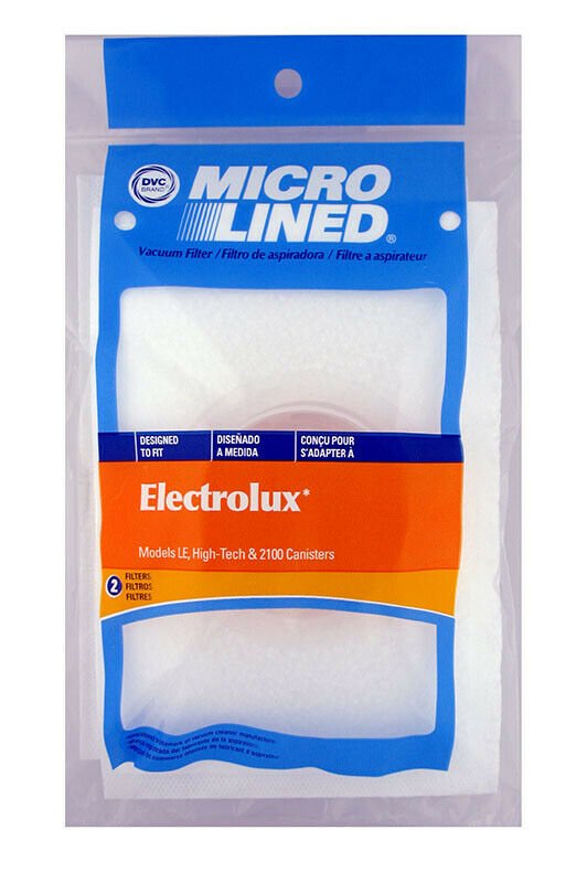 Electrolux 2100 AP Canister Filter 2 Pack Microlined by DVC