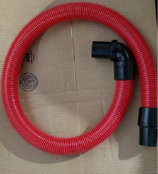Oreck Backpack Vacuum Hose Red 4 ft.