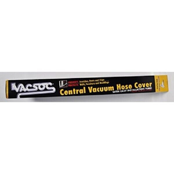 Vacsoc Central Vacuum Hose Cover 35 ft Blue