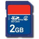 Wholesale Free shipping 2 GB sd card