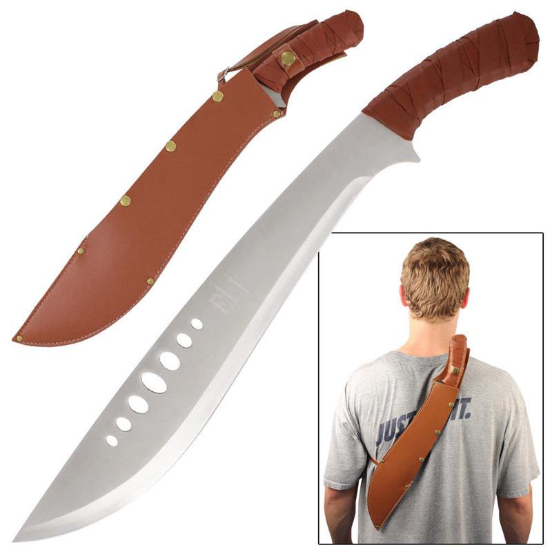 Book of Eli 21" Machete Sword with Faux Leather Sheath Collectible