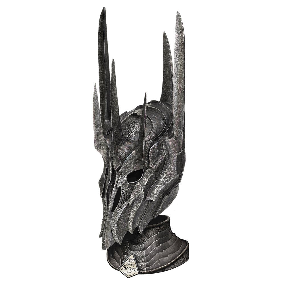 Lotr The Helm Of Sauron United Cutlery Limited Edition Coa