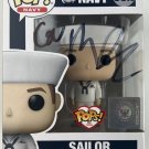 Ron DeSantis Autographed Signed US Navy Sailor Funko Pop Figure JSA COA