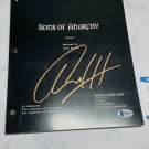 Charlie Hunnam Autographed Signed Sons of Anarchy Movie Script BECKETT