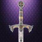 The Templar Knights Sword 46" Sword by Marto of Spain Medieval Collectible The Templar Knights Sword 46" Sword by Marto of Spain Medieval Collectible