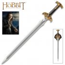 The Hobbit Lord of the Rings 38" Bard the Bowman Sword w Plaque United Cutlery The Hobbit Lord of the Rings 38" Bard the Bowman Sword w Plaque United Cutlery