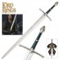 Lord of the Rings Aragon 47" Strider Sword with Plaque United Cutlery COA