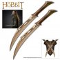 The Hobbit Lord of the Rings Tauriel 21" Twin Daggers United Cutlery COA