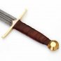 Berserker Battle Cry Damascus 41" Sword with Scabbard Collectible