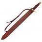 Berserker Battle Cry Damascus 41" Sword with Scabbard Collectible