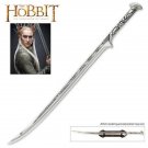 The Hobbit LOTR Thranduil The ElvenKing 42" Sword with Plaque United Cutlery COA