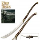 Lord of the Rings High Elven Warrior 50" Sword with Plaque UC COA Collectible Lord of the Rings High Elven Warrior 50" Sword with Plaque UC COA Collectible
