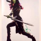 Zoe Saldana Autographed Signed 12x18 Gamora Photo BECKETT