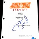 Donnie Yen Autographed Signed John Wick 4 Movie Script BECKETT Donnie Yen Autographed Signed John Wick 4 Movie Script BECKETT