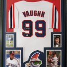 Charlie Sheen Autographed Signed Framed Wild Thing Jersey BECKETT