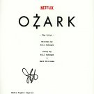 Jason Bateman Autographed Signed Ozark Pilot TV Script ACOA