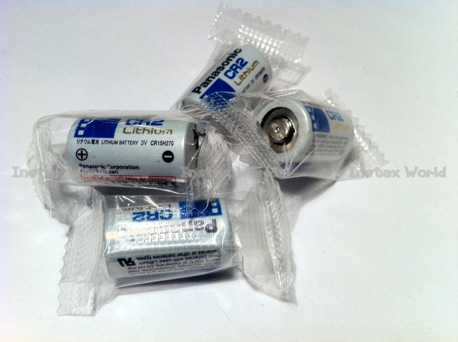 4 Panasonic Genuine CR2 Batteries (FREE SHIPPING)