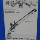 THE MUSEUM OF HISTORICAL ARMS CATALOG NO. 41 - 1978