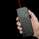 2.4G Wireless Mini Keyboard With Trackball and Laser pointer