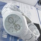 couple watches,white/black color watch with two watch boxes