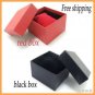 couple watches,white/black color watch with two watch boxes