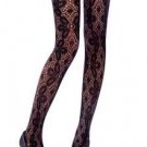 Killer Legs Fishnet Pantyhose - Women's black laceTights--Flower