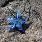 Blue Starfish Necklace