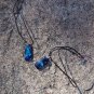 Dichroic Glass Blue Pendant