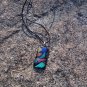 Multicoloured Dichroic Glass Pendant