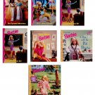 Barbie & Friends Book Club Lot of 7 Hardcover Groiler & SC Golden Books Paint