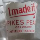 Summit House at Pike's Peak Souvenir Shot Glass Shotglasses Colorado