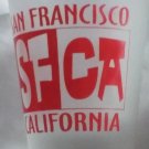 SF CA San Francisco California Shot Glass Shotglasses