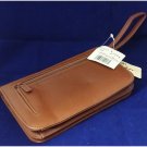 Buxton Genuine Wristlet Buxhyde Clutch with Strap and Original Tags Style Sac