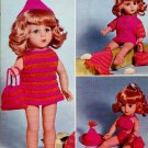 PATONS PATTERN BOOK 5011 9d 14-16" Dolls Purple Heather 4ply weights
