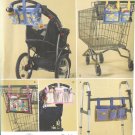 Pocket Organizer for Walker Stroller Grocery Cart Sewing Pattern Simplicity 2664