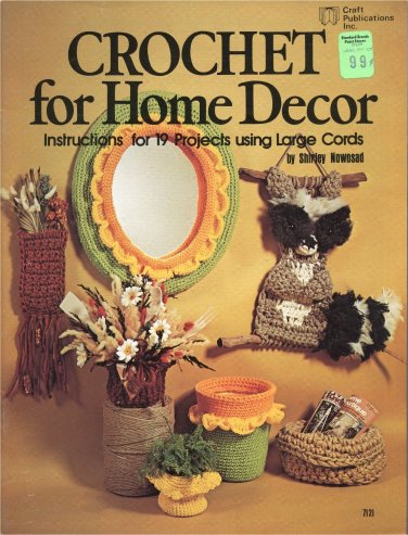 Vintage Crochet for Home Decor 19 Projects using Cords - Craft Publications