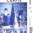 CHRISTMAS PATTERN MCCALLS M6003 STOCKINGS ORNAMENTS TREES CENTERPIECE