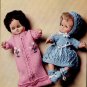 PATONS PATTERN BOOK 9910 9d 12" Dolls Double Knittings 4ply weights