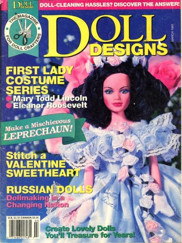 Doll Designs March 1993 First Lady Costume Series Lincoln Roosevelt Russian