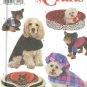 SIMPLICITY 8928 Dog Bed Covers Coat Hat Size S M L Small Medium Large