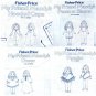 19 FISHER PRICE MANDY DOLL Clothes Patterns includes Doll No Shoes