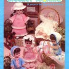 Crochet Pattern Booklet Small Baby Doll Dress Blanket Outfits TOYLAND YarnCrafter