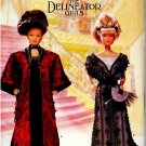 UNCUT Butterick 6618 DELINEATOR GIRLS HISTORICAL OUTFITS 11 1/2 Dolls circa1908