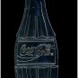 Coca-Cola bottle curved stainless steel bottle opener/screwdriver