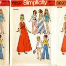 Simplicity Doll Clothes Pattern 6697 Suitable For 11 1/2" Barbie Fashion Dolls