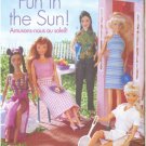 Fashion DOLL CLOTHES BUTTERICK PATTERN 6110   -  UNCUT - Summer Clothes