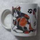 Kitty 4 inch Coffee Mug Cup Gift Candy Calico Cat