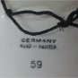 GERMANY RAISED & HAND PAINTED 9.5" WALL PLATE PEACEFUL CHRISTMAS SILENT NIGHT