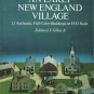 Cut & Assemble Early New England Village - 12 Buildings, Dover Books, 1977